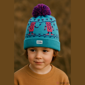 Coal The Toy Bin kids beanie with Pom Pom unisex